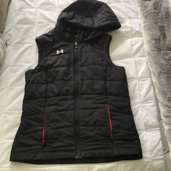 under armour vest with hood